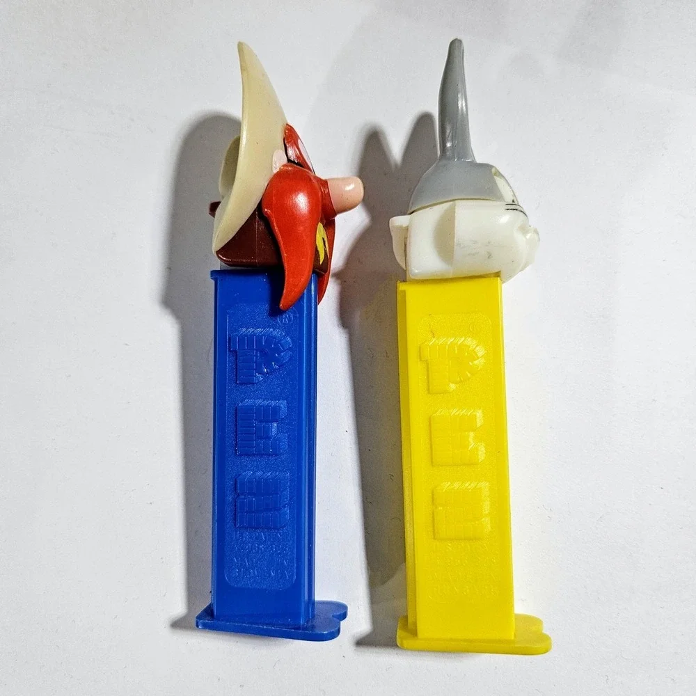 Vintage Pez Dispensers 2 Looney Tunes Bugs Yosemite